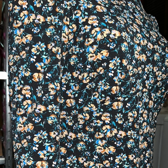 Free People women’s Say hello Floral Long Sleeve mini Dress size SP - Picture 14 of 16